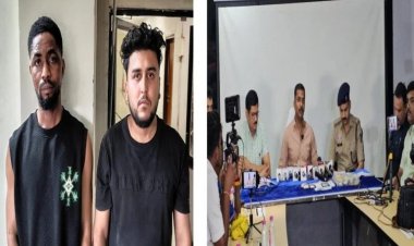 इंटरनेशनल ड्रग्स रैकेट का भंडाफोड़: BP मशीन के डिब्बे में ‘सफेद जहर’! नाईजीरियन समेत 2 गिरफ्तार