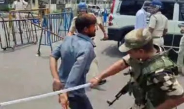 ममता बनर्जी के घर के बाहर ‘जय श्री राम’ के नारे, TMC-BJP में झड़प