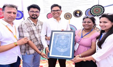 इनोवेशन महाकुंभ 1.0 में वित्त मंत्री चौधरी ने किया स्टॉल्स का निरीक्षण, युवाओं को दिया नवाचार का संदेश