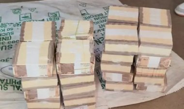 RAIPUR CASH SEIZURE : 3 बोरियों में 16 लाख! रायपुर में कैश कांड