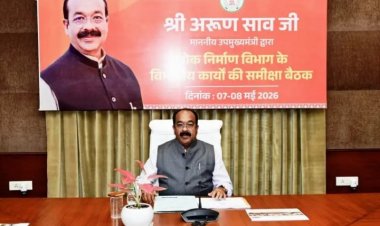 CHHATTISGARH : PWD अफसरों की क्लास, अरुण साव बोले …