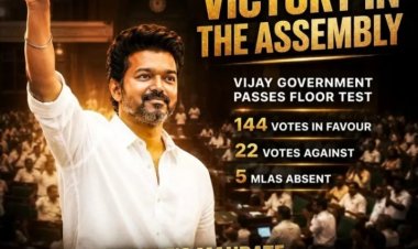 TAMIL NADU FLOOR TEST : विजय थलापति ने तमिलनाडु विधानसभा में साबित किया बहुमत!