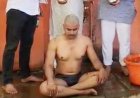 ईद पर बकरे की कुर्बानी से आहत होकर मुस्लिम युवक ने अपनाया सनातन धर्म, मुंडन कर शिव मंदिर में की पूजा