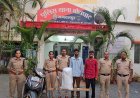 15.110 किलो अवैध गांजा के साथ स्कूटी सवार दो आरोपी गिरफ्तार