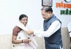 मुख्यमंत्री विष्णु देव साय से पद्मश्री डॉ. बुधरी ताती ने की सौजन्य मुलाकात