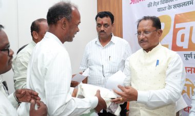 मोदी युग के 12 वर्ष : सुशासन, विकास और जनकल्याण के नए प्रतिमान ,बगिया से उठी विकास और विश्वास की गूंज, मुख्यमंत्री विष्णुदेव साय ने गिनाईं केंद्र सरकार की ऐतिहासिक उपलब्धियां
