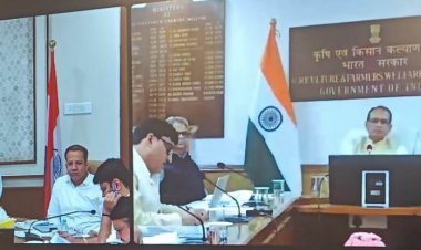 अल-नीनो के मद्देनजर केंद्रीय कृषि मंत्री चौहान ने ली छत्तीसगढ़ की खेती-किसानी की जानकारी….