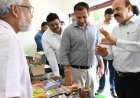 कृषि उत्पादन आयुक्त परदेशी ने किया कृषि विश्वविद्यालय का दौरा