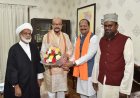 राज्यपाल डेका से छत्तीसगढ़ राज्य हज कमेटी के अध्यक्ष ने की सौजन्य भेंट