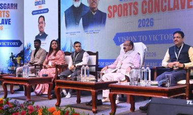 CG NEWS : उप मुख्यमंत्री ने स्पोर्ट्स कॉन्क्लेव का किया शुभारंभ, अरुण साव बोले – समर्थ और विकसित छत्तीसगढ़ के लिए अहम उपक्रम साबित होगा खेल