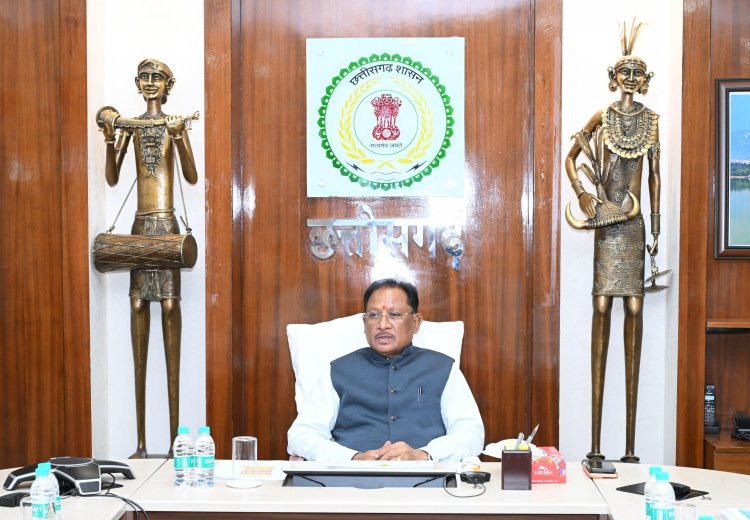 अल्प वर्षा से निपटने का छत्तीसगढ़ मॉडल तैयार: मुख्यमंत्री विष्णुदेव साय का मेगा एक्शन प्लान, 46 हजार टन अतिरिक्त DAP, 125 दिन रोजगार और जल संरक्षण पर बड़ा फोकस