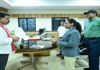 उप मुख्यमंत्री  विजय शर्मा ने राष्ट्रपति भवन से आमंत्रण मिलने पर रेणुका गोस्वामी को दी बधाई