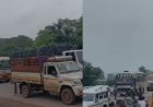 CG NEWS: RTO कर्मचारी की बत्तीमीजी से भड़के ट्रक चालक, नेशनल हाईवे-30 किया जाम