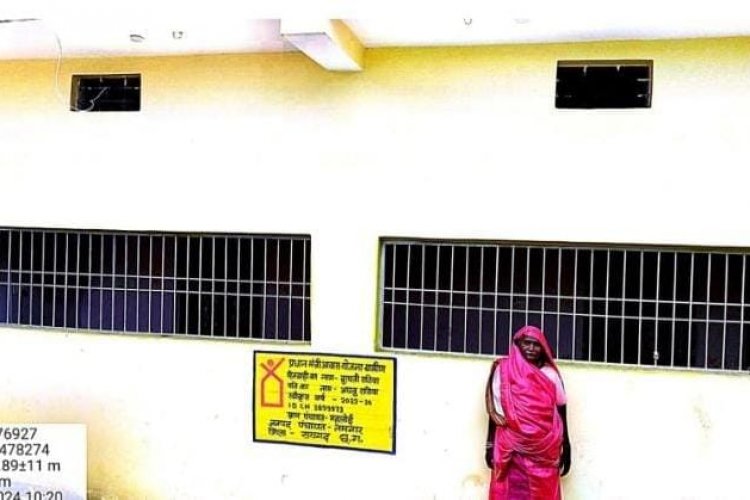 मुख्यमंत्री विष्णु देव साय की सरकार में जरूरतमंदों के पक्के घर का सपना हो रहा साकार…..