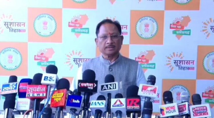 VB-GRAM-G पर आज मुख्यमंत्री विष्णुदेव साय की प्रेस ब्रीफिंग,दोपहर 1 बजे मीडिया को करेंगे संबोधित