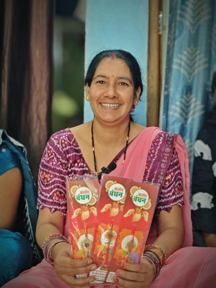 वनांचल की कुसुम सिन्हा बनीं ‘लखपति दीदी’, राखी कारोबार से 7 लाख रुपए की आय की उम्मीद