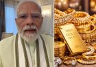 GOLD SILVER PRICE : सोना-चांदी फिर धड़ाम! PM मोदी की अपील का असर ?