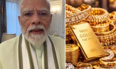 GOLD SILVER PRICE : सोना-चांदी फिर धड़ाम! PM मोदी की अपील का असर ?