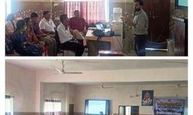 सामुदायिक स्वास्थ्य केंद्र फरसाबहार में सिकल सेल के संबंध में दिया गया प्रशिक्षण