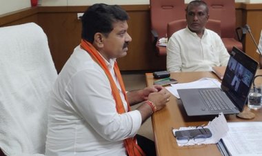 सेवा संकल्प अभियान-‘आशीर्वाद का दीया’ कार्यक्रम की तैयारियों की उप मुख्यमंत्री शर्मा ने की वर्चुअल समीक्षा