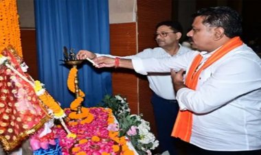 उपमुख्यमंत्री शर्मा ने किया साइबर संकल्प का शुभारंभ, रविवि में 500 से अधिक विद्यार्थियों से से किया सीधा संवाद