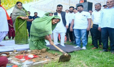 भैयाथान क्षेत्र में 34 करोड़ से अधिक के सड़क विकास कार्यों की मंत्री राजवाड़े ने दी सौगात