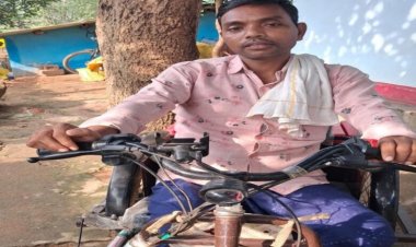 बैटरी ट्रायसायकल ने बदली 75% दिव्यांग सोमारू की जिंदगी, आत्मनिर्भरता की राह आसान