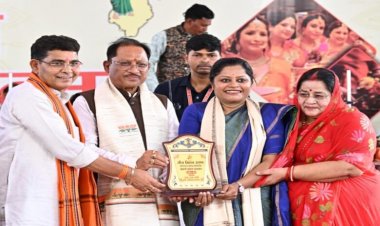 तीज मिलन में CM साय बोले- माताओं-बहनों का सम्मान, सुरक्षा और सशक्तिकरण प्राथमिकता