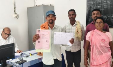 सेवा संकल्प अभियान : सेवा की कहानी  रजिस्ट्री हुई और नामांतरण भी, किसान चंद्रशेखर को नहीं लगाने पड़े दफ्तर के चक्कर