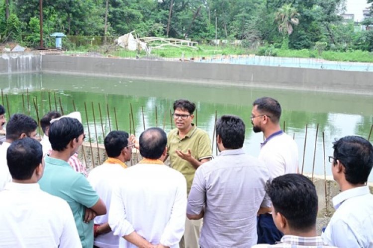 विकास परियोजनाओं का वित्त मंत्री ओ.पी.चौधरी ने किया मैराथन निरीक्षण
