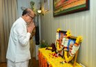 राज्यपाल डेका ने महात्मा गांधी व लाल बहादुर शास्त्री को श्रद्धा सुमन किए अर्पित