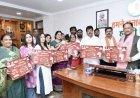 मुख्यमंत्री विष्णु देव साय एवं उपमुख्यमंत्री विजय शर्मा ने किया संकल्प नवरात्रि एवं रास गरबा उत्सव के पोस्टर का विमोचन