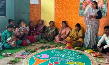 ​धमतरी में 'आंगन मिलन सेवा' से संवर रहा बच्चों और महिलाओं का भविष्य