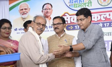 सेवा संकल्प अभियान'  अंतर्राष्ट्रीय वृद्धजन दिवस पर 500 बुजुर्गों का शॉल-श्रीफल से सम्मान