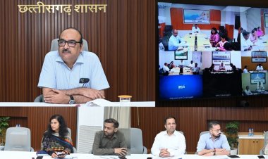 मुख्य सचिव की अध्यक्षता में डिजिटल क्रॉप सर्वे की प्रगति की समीक्षा बैठक सम्पन्न