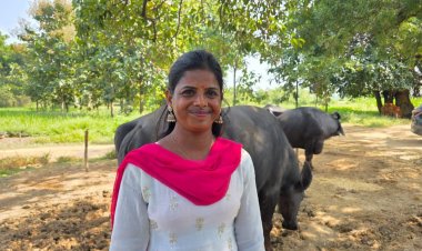 पति के निधन के बाद चार बेटियों का भविष्य संवारने का उठाया बीड़ा, सक्षम योजना से आत्मनिर्भर बनीं इंदु लता
