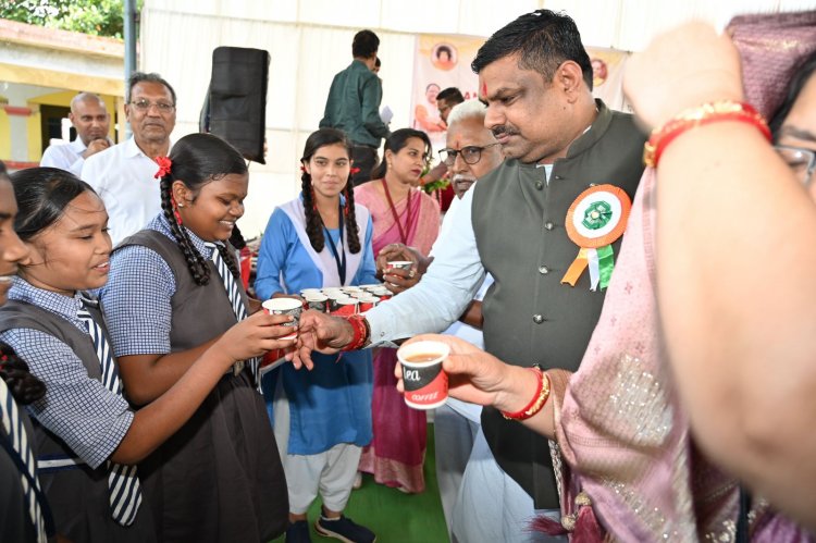 शिक्षा मंत्री यादव ने स्कूलों में साईंश्योर न्यूट्रिशन पायलट प्रोजेक्ट का किया शुभारंभ