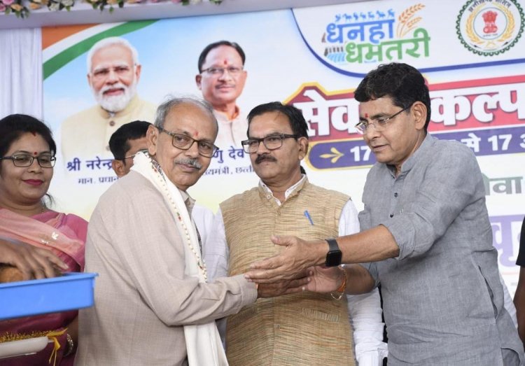 सेवा संकल्प अभियान'  अंतर्राष्ट्रीय वृद्धजन दिवस पर 500 बुजुर्गों का शॉल-श्रीफल से सम्मान