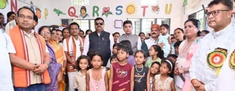 संकल्प सेवा अभियान में शामिल हुए राजस्व मंत्री टंक राम वर्मा