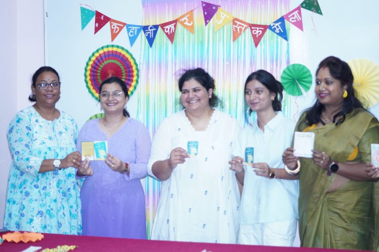 ‘कहानीकार’ कार्यशाला के दूसरे दिन कहानी, कला और किताबों से जुड़ी रचनात्मक गतिविधियों में शामिल हुए शिक्षक