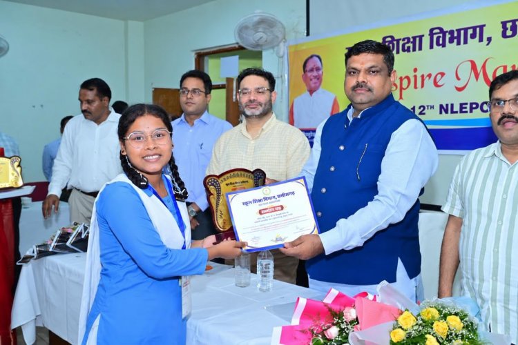 इंस्पायर अवार्ड योजना से बच्चों में नवाचार और वैज्ञानिक सोच को मिल रहा प्रोत्साहन - शिक्षा मंत्री  गजेन्द्र यादव